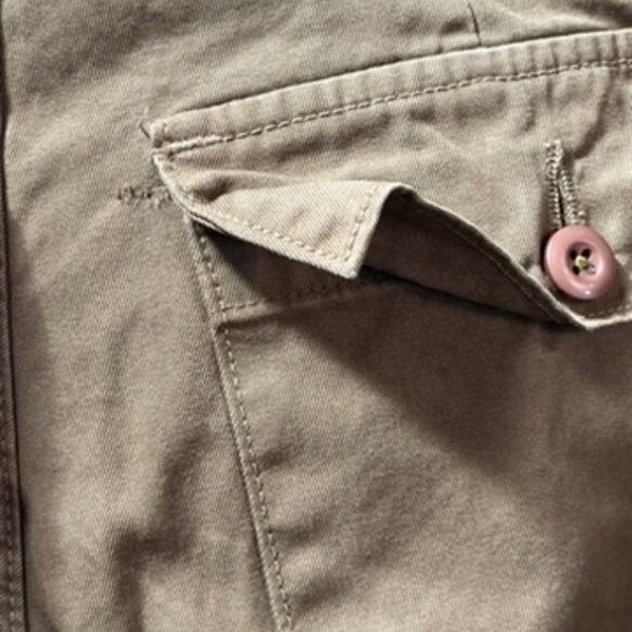 Doen Olive Green Straight Leg Pants - Picture 4 of 4